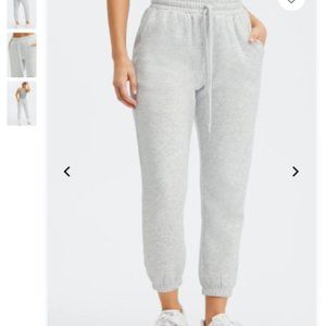 FABLETICS Go-To Sweatpant  Size: L  Color: Light Grey Heather